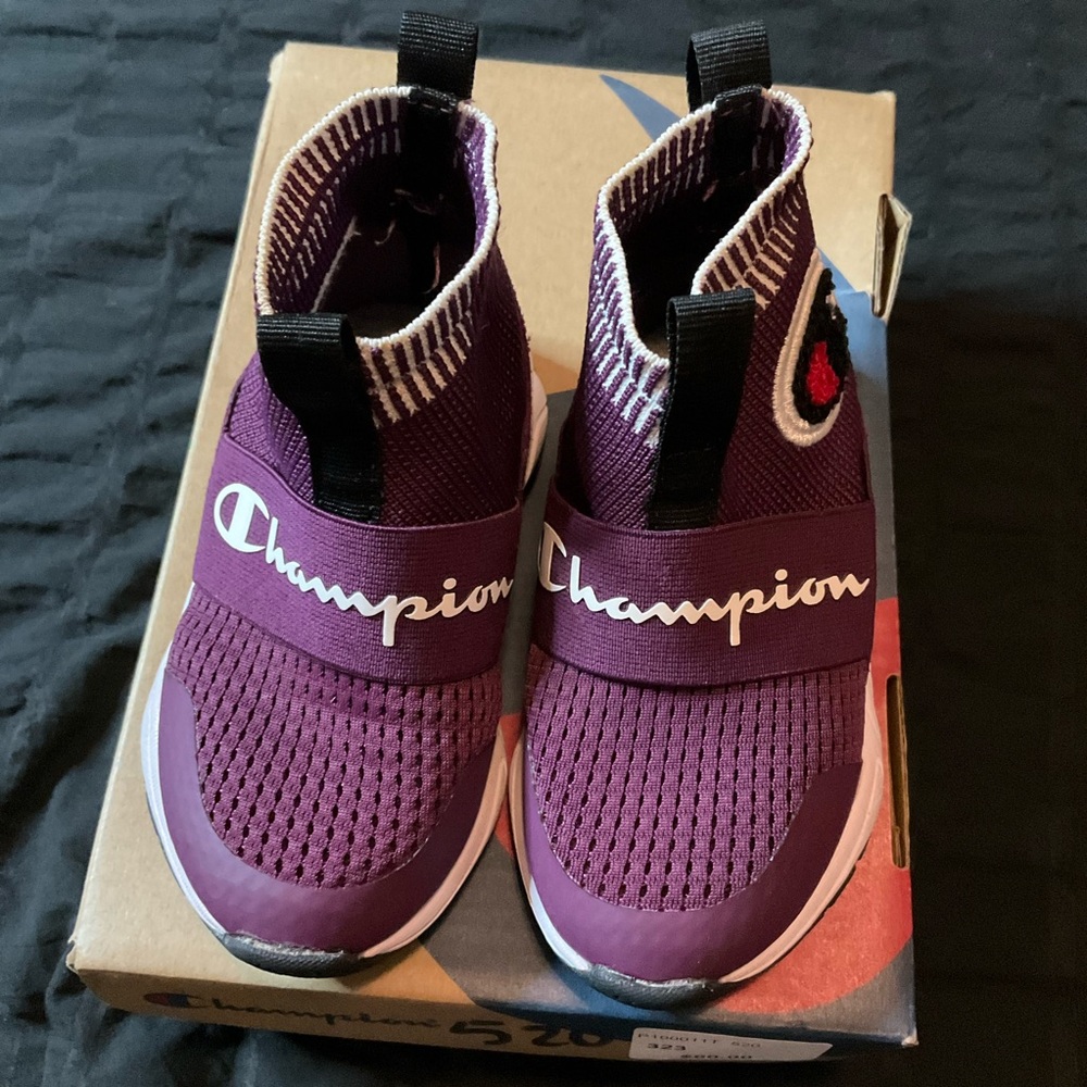 Champion Rally Pro Toddler Shoes - Purple - Size 6c